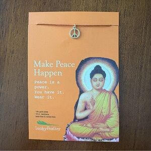 Peace Symbol Necklace